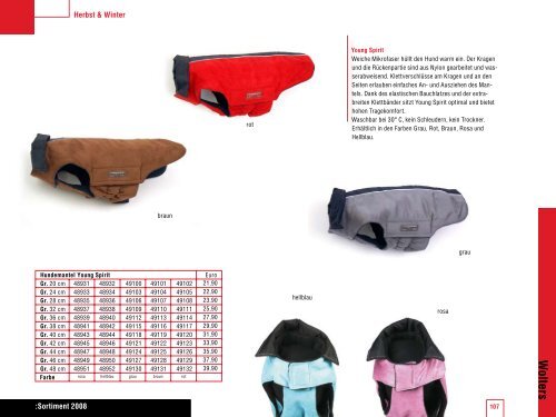 Wolters Katalog 2006 - Hundeleinen .de