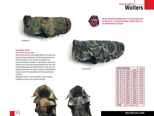 Wolters Katalog 2006 - Hundeleinen .de