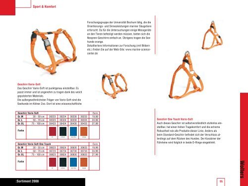 Wolters Katalog 2006 - Hundeleinen .de