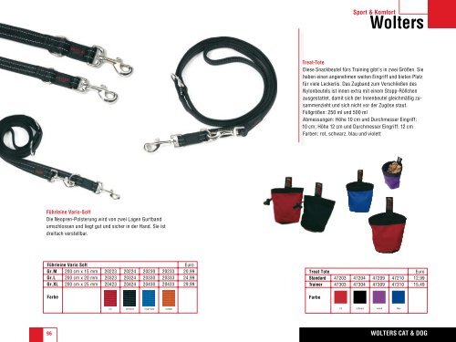 Wolters Katalog 2006 - Hundeleinen .de