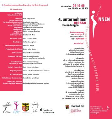 6.unternehmer NNEN messe - FRITZplan
