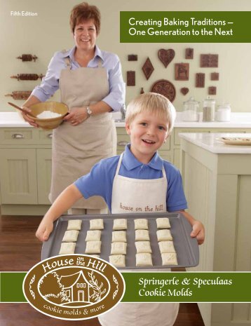 Springerle & Speculaas Cookie Molds - House on the Hill