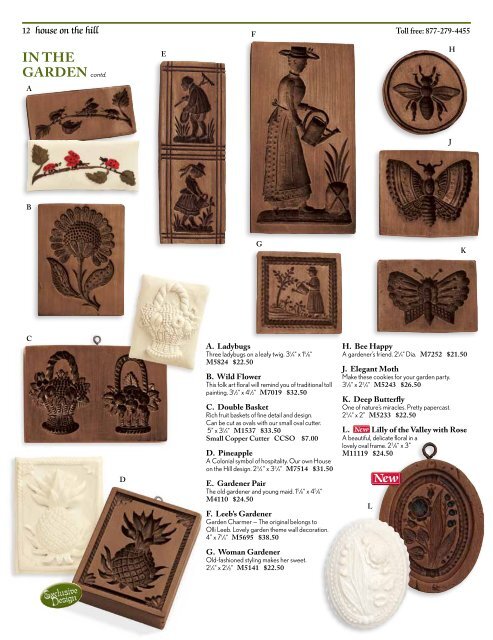hill design cookie molds