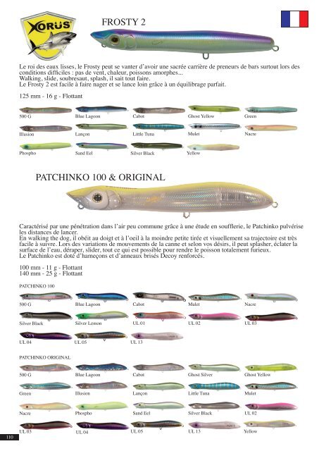 Catalogue Ultimate Fishing 2013