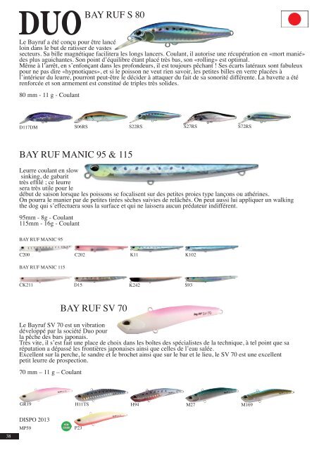 Catalogue Ultimate Fishing 2013