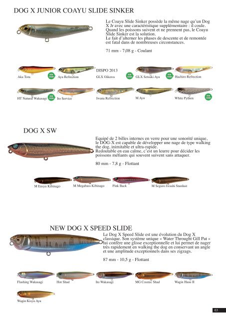 Catalogue Ultimate Fishing 2013