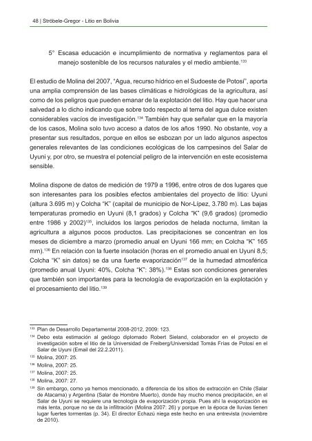Litio en Bolivia. El plan gubernamental - desiguALdades.net