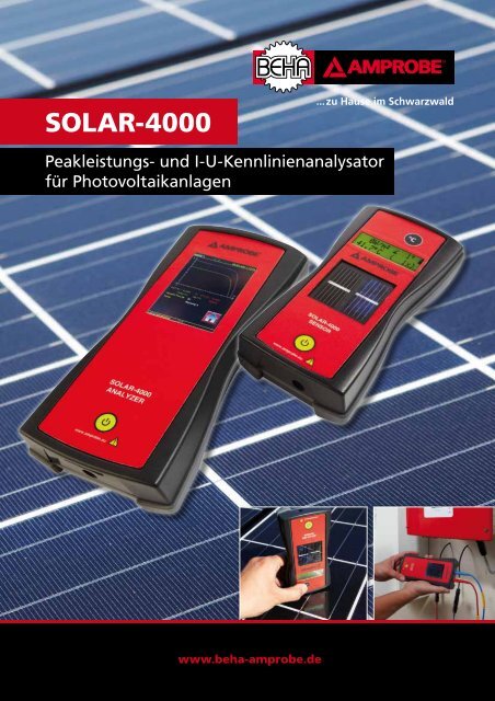 SOLAR-4000 - PB Messtechnik