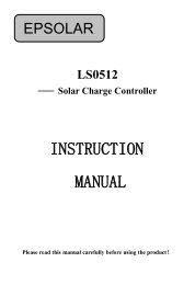 INSTRUCTION MANUAL - Solarzellen-Shop.de