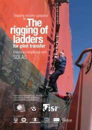 The rigging of ladders for pilot transfer - International Maritime Pilots ...