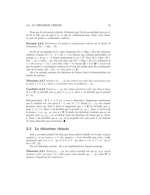 ESTIA 1eAnnée - Mathématiques Cours d'algèbre