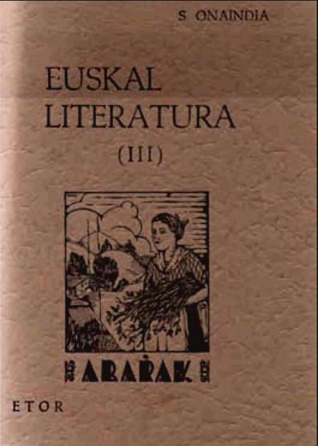 Euskal Literatura III