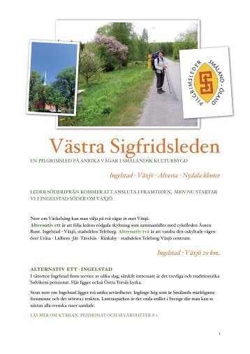 Västra Sigfridsleden - Pilgrimsleder Småland-Öland