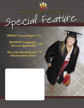 Special Feature - Wheeling Jesuit University