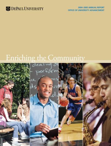 Enriching the Community - Alumni - DePaul University