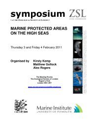 MPA Symposium - Zoological Society of London