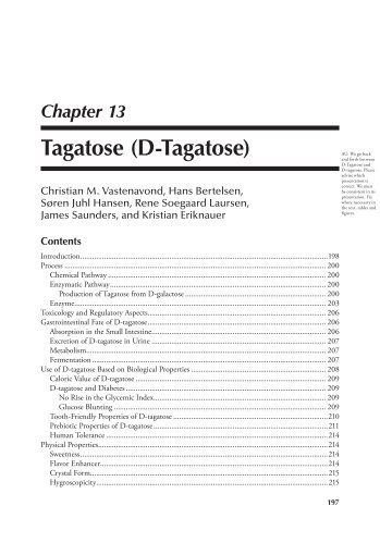 Tagatose (D-Tagatose) - NUTRILAB