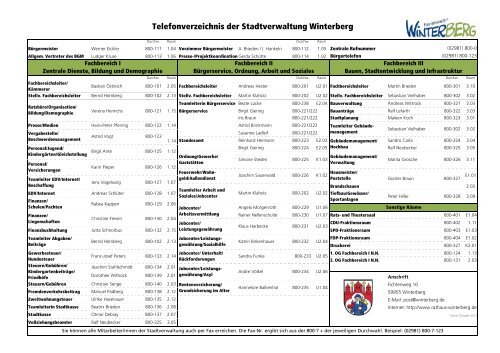 Telefonverzeichnis Okt 2012.pdf - Rathaus Winterberg