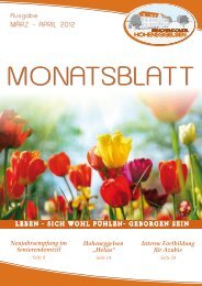 Monatsblatt März_April 2012.pdf - CuraHumania - Seniorendomizil ...