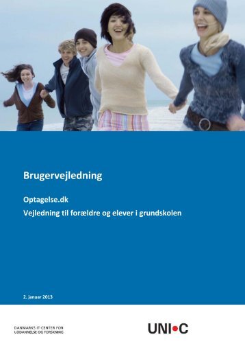 Brugervejledning - Optagelse.dk