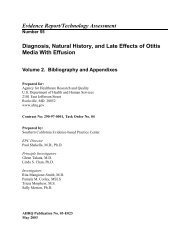 Diagnosis, Natural History, and Late Effects of Otitis Media with ...