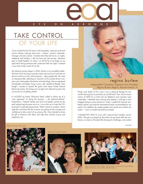 TAKE CONTROL - Arbonne