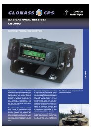 navigational receiver ch 3003 glonass gps