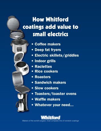How Whitford coatings add value to small electrics - International ...