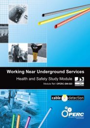 Working Near Underground Services - Hewden