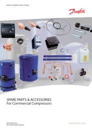 SPARE PARTS & ACCESSORIES For Commercial Compressors