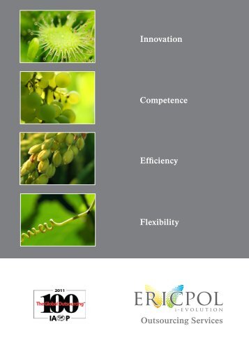 Company brochure 2012 - Ericpol