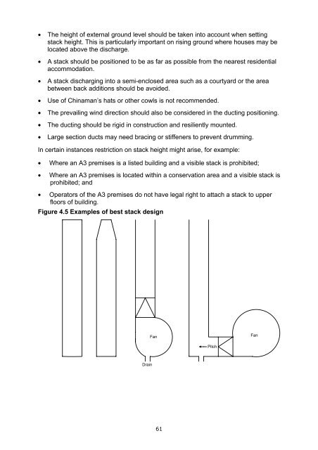 Guidance on the Control of Odour and Noise from ... - Defra