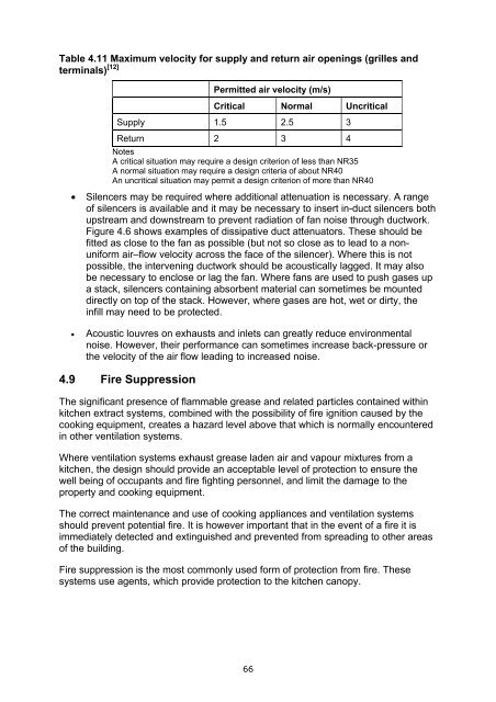 Guidance on the Control of Odour and Noise from ... - Defra