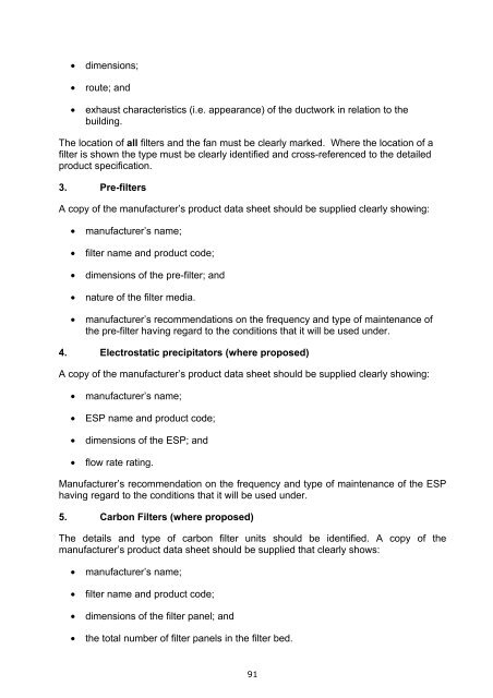 Guidance on the Control of Odour and Noise from ... - Defra