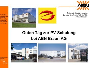 Brandschutz - ABN Braun AG