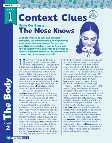 Context Clues Strategy - Zaner-Bloser