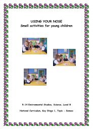 Using Keys Science Making and using keys - Science & Plants for Schools