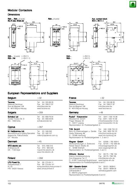 Index Page General 2 Approvals 3 Technical Information 5 Mounting ...