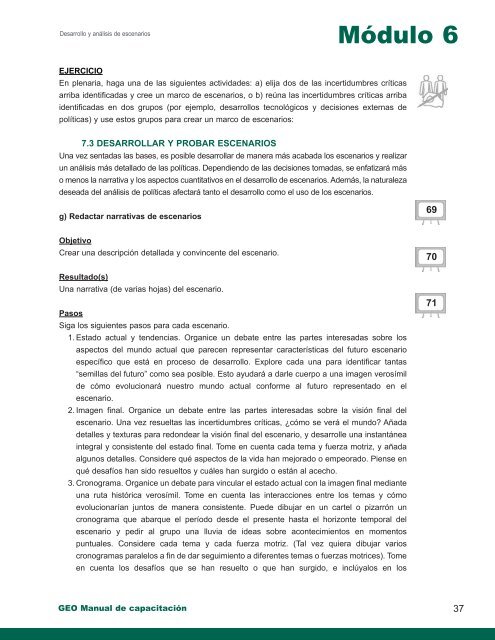 Manual de Capacitación para Evaluaciones Ambientales Integrales y