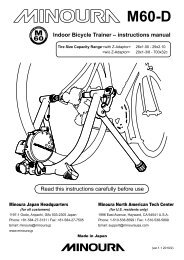 Indoor Bicycle Trainer for mini-velo – instructions manual