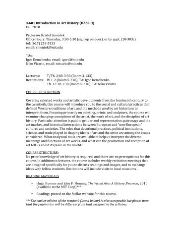 Syllabus 4.601 11FA .pdf - MIT Architecture
