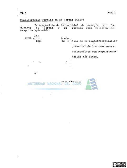 Inventario y evaluación de los recursos naturales de - Autoridad ...