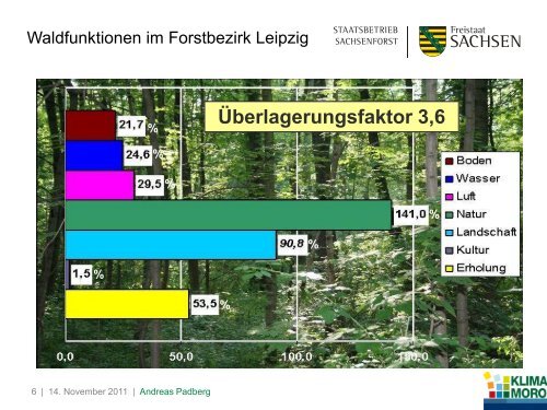 Waldumbau in der Region Westsachsen - KlimaMORO