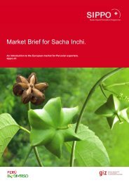 Market Brief for Sacha Inchi.