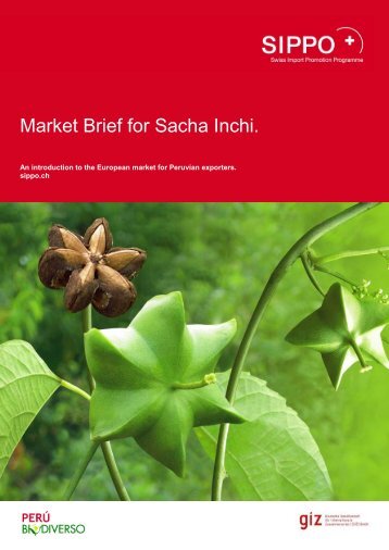 Market Brief for Sacha Inchi.