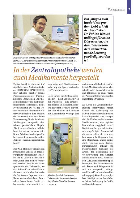 Medicus SK MD 2/08 - Städtisches Klinikum Magdeburg