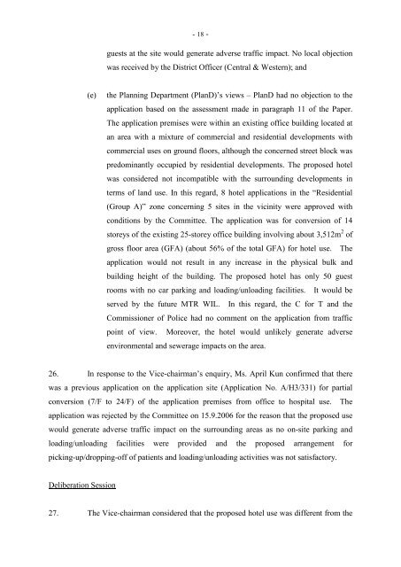 TOWN PLANNING BOARD Minutes of 441st Meeting of the Metro ...