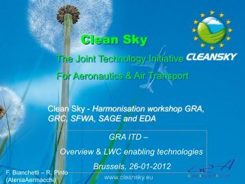JTI-CS-2011-1-GRA-01-037 - Clean Sky