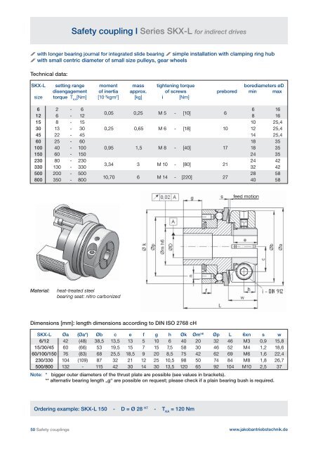 Catalogue Download - Jakob GmbH & Co. Antriebstechnik KG