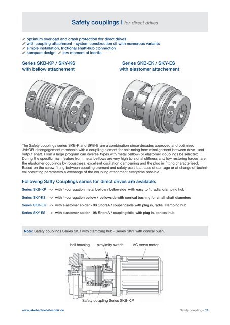 Catalogue Download - Jakob GmbH & Co. Antriebstechnik KG